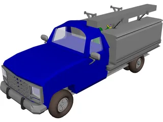 Truck 3D Model preview