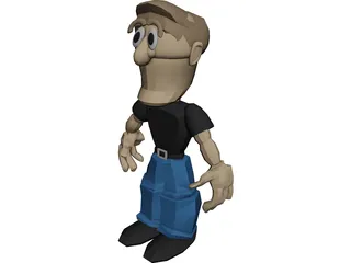 Retroboy 3D Model preview