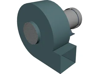 18 inch Blower 3D Model preview