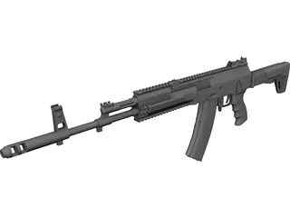 AK-12 3D Model preview