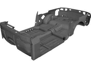 Underchassis 3D Model preview