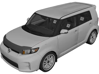 Scion xB (2014) 3D Model preview