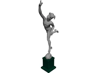Mercure 3D Model preview