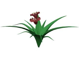 Flowers 3D Model preview