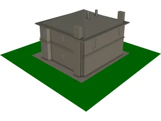House 3D Model preview