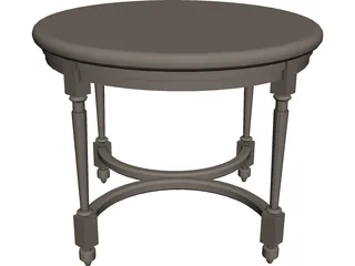 Table 3D Model preview