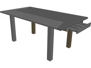 Coffee Table 3D Model preview
