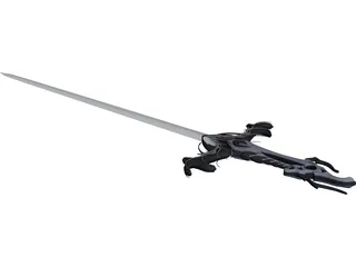 ExLucifur Sword 3D Model preview