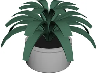 Houseplant 3D Model preview