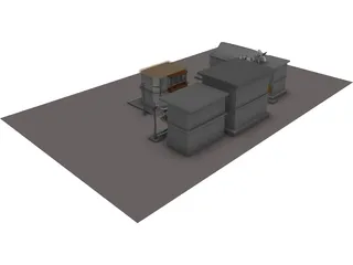 Buildings 3D Model preview