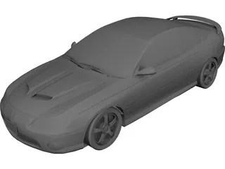Pontiac GTO 3D Model preview