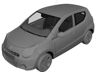 Suzuki Alto A-Star (2009) 3D Model preview