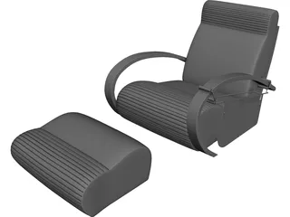Armchair 3D Model preview