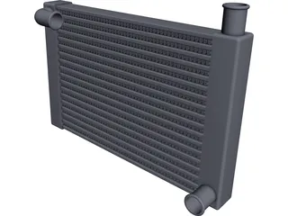 Radiator 3D Model preview