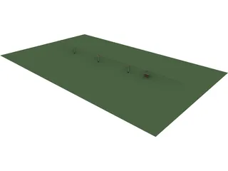 Cableway ES-30 3D Model preview