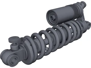Shock Absorber DNM Burner RCP 3D Model preview
