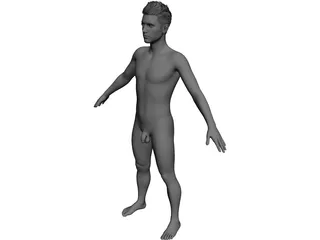 Male 3D Model preview