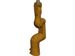 Staubli Industrial Robot TX90 3D Model preview