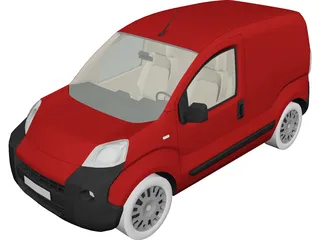 Fiat Fiorino 3D Model preview