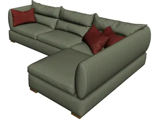 Sofa 3D Model preview