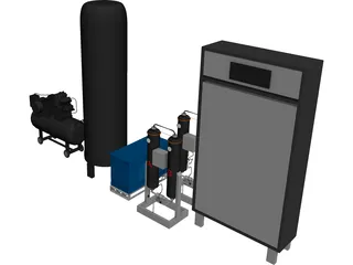Ozone Generator 3D Model preview