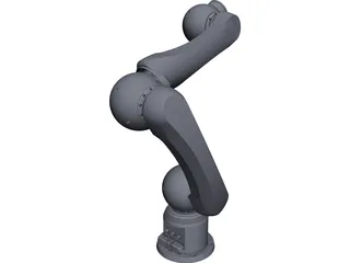 Schunk LWA 4 6DOF Robot 3D Model preview