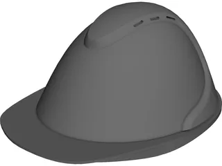 Security Helmet 3D Model preview