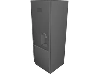 Refrigerator 3D Model preview