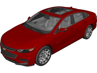 Chevrolet Malibu (2018) 3D Model preview