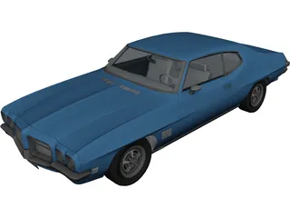 Pontiac Lemans (1971) 3D Model preview