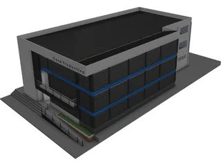 School 3D Model preview