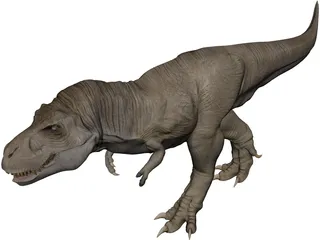 Tyrannosaurus Rex 3D Model preview