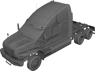 Ural Next Truck 3D Model preview