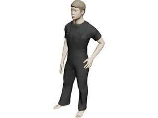 Workman 3D Model preview
