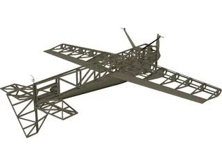 RC Plane 3D Model preview