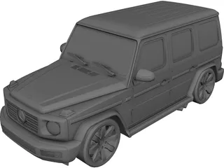 Mercedes-Benz G-Class (2019) 3D Model preview