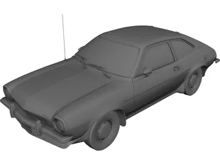 Ford Pinto Runabout (1973) 3D Model preview