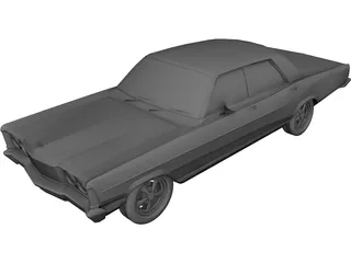 Ford Landau (1980) 3D Model preview