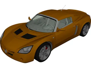 Opel Speedster Turbo (2004) 3D Model preview