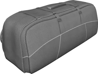 Tennis Bag 3D Model preview
