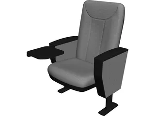 Cinema Chair Ey-145 3D Model preview