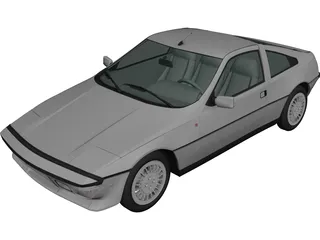 Talbot Matra Murena (1981) 3D Model preview