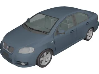 Pontiac G3 (2009) 3D Model preview