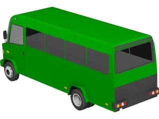 Mercedes-Benz Vario 3D Model preview