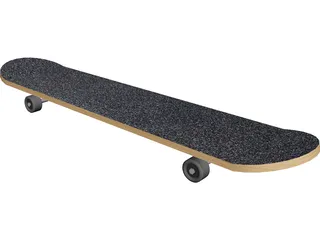 Skateboard 3D Model preview