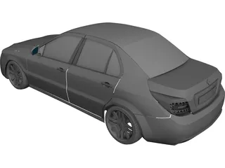 Ikco Dena 3D Model preview