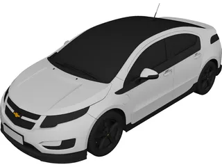Chevrolet Volt (2011) 3D Model preview