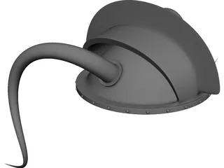 Viking Helmet 3D Model preview