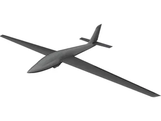 MDM FOX Glider 3D Model preview