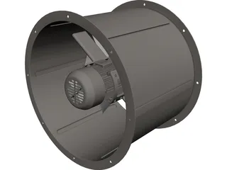 Exhaust Hood Factory 3D Model preview